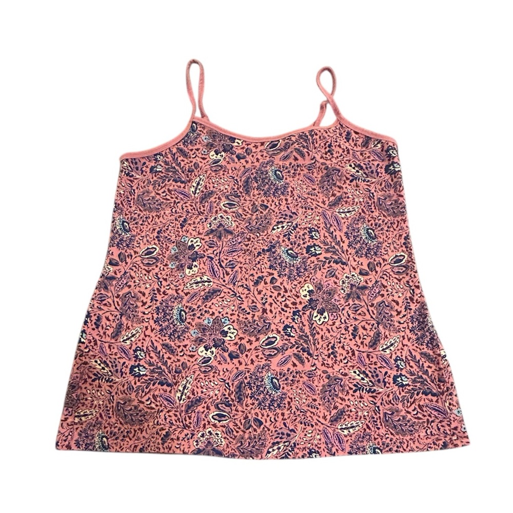 Torrid Peach/Blue Floral Tank/Camisole Women’s Size XL Good condition